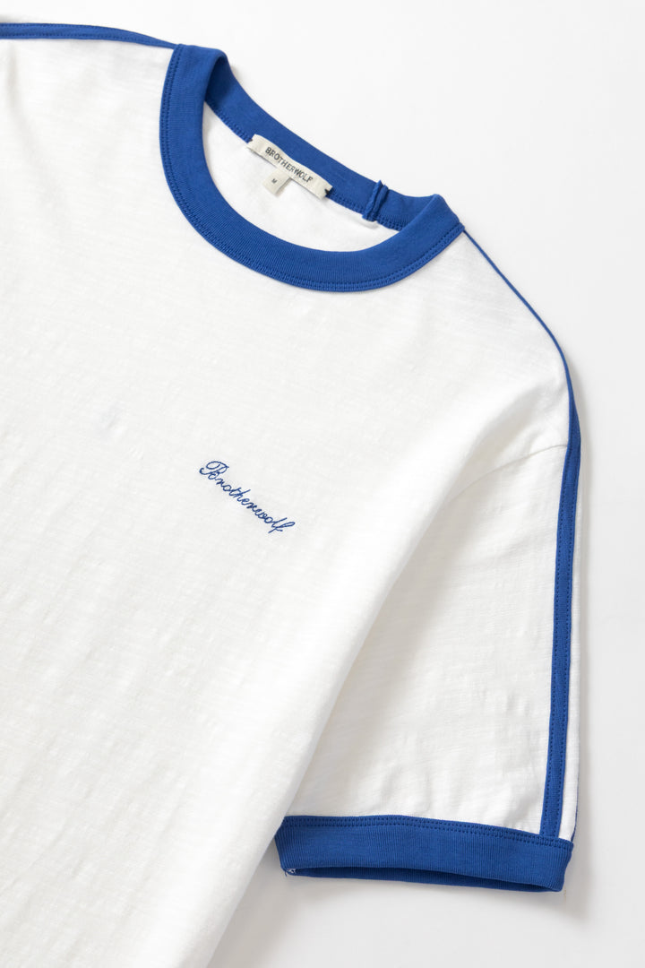 Brotherwolf - Ringer Tee - Off White