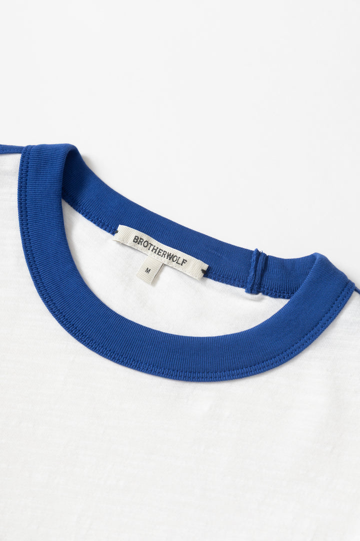 Brotherwolf - Ringer Tee - Off White