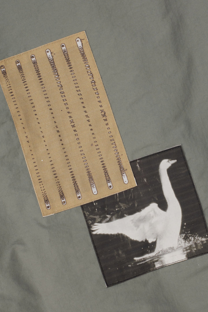 Candice - Clarke Patch Mac Coat - Sage