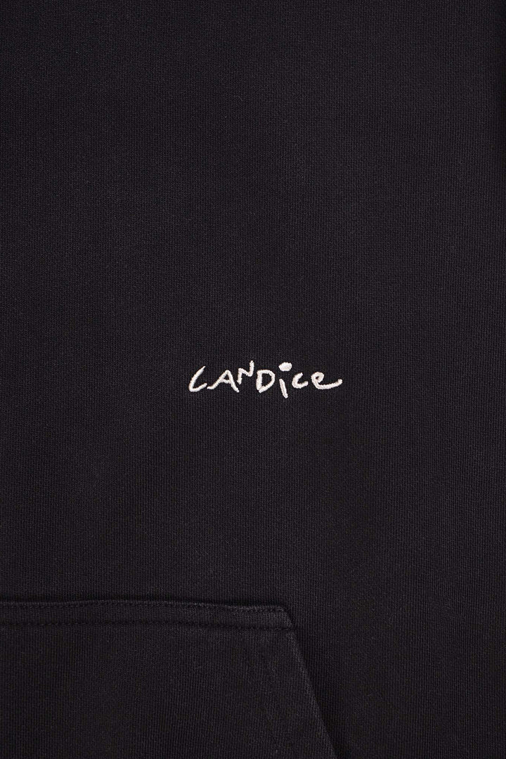 Candice - Signature Washed Hoodie - Black