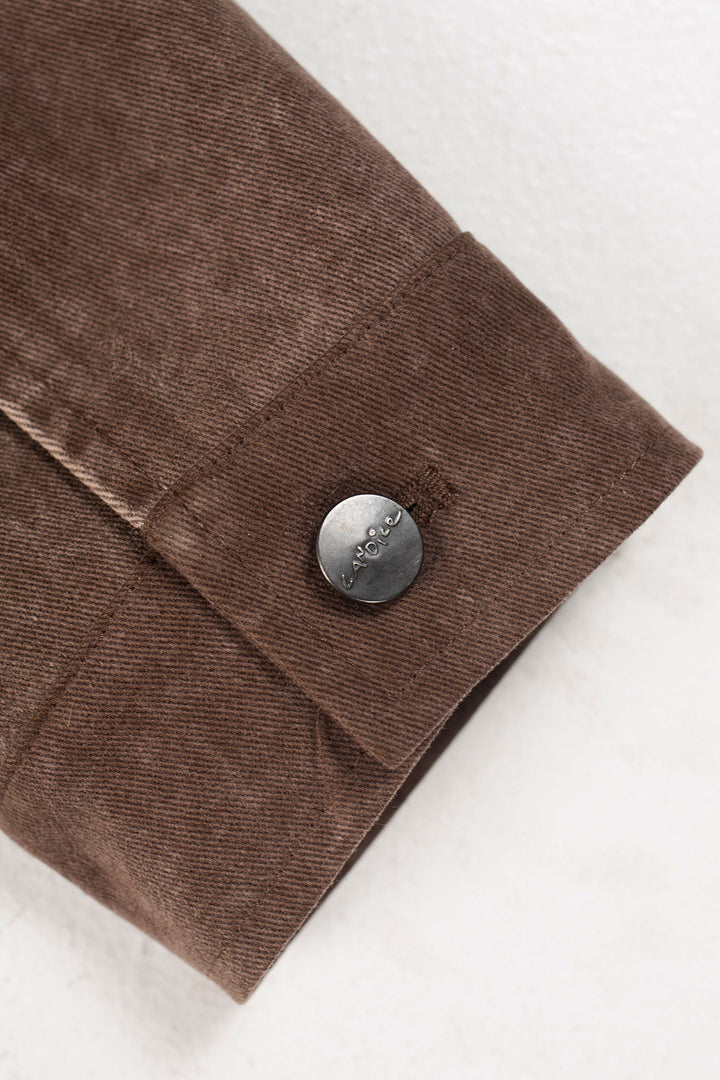 Candice - Earth Washed Jacket - Brown