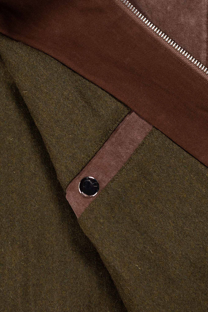 Candice - Earth Washed Jacket - Brown