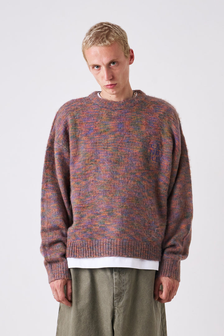 Candice - Rainbow Mohair Sweater - Multi