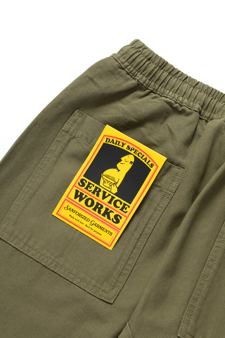 Service Works - Classic Chef Pants - Olive