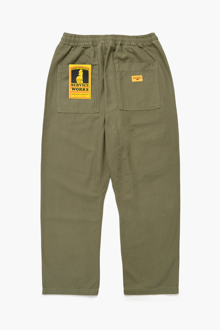 Service Works - Classic Chef Pants - Olive