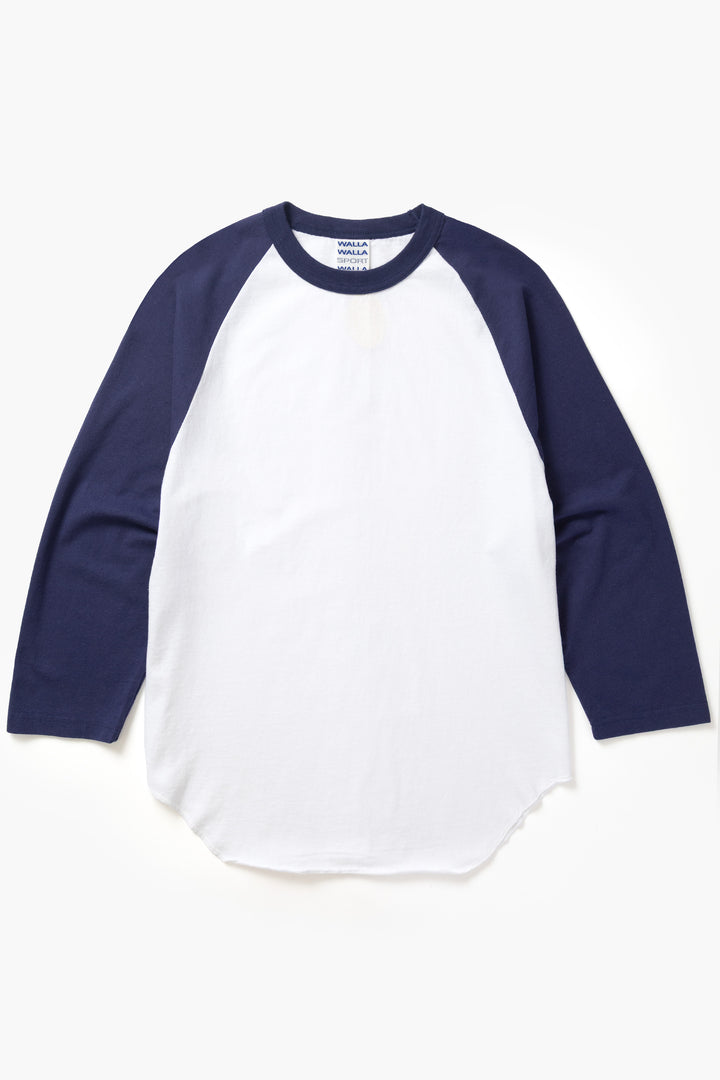 Walla Walla Sport - 2-Tone Baseball Tee - White/Navy