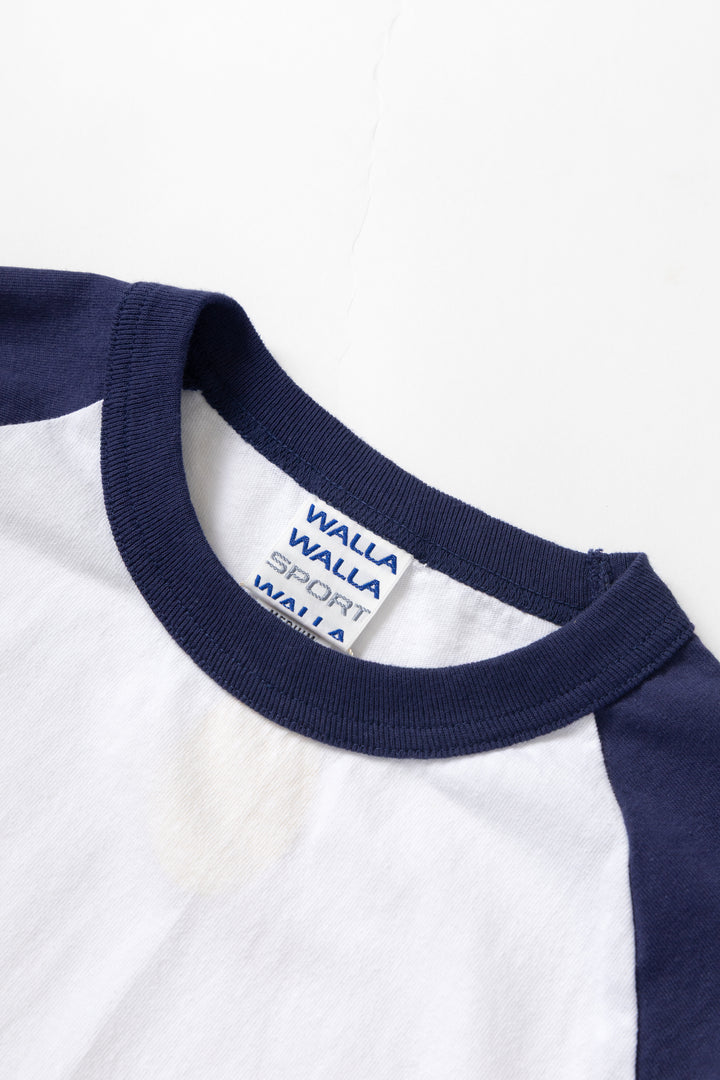 Walla Walla Sport - 2-Tone Baseball Tee - White/Navy