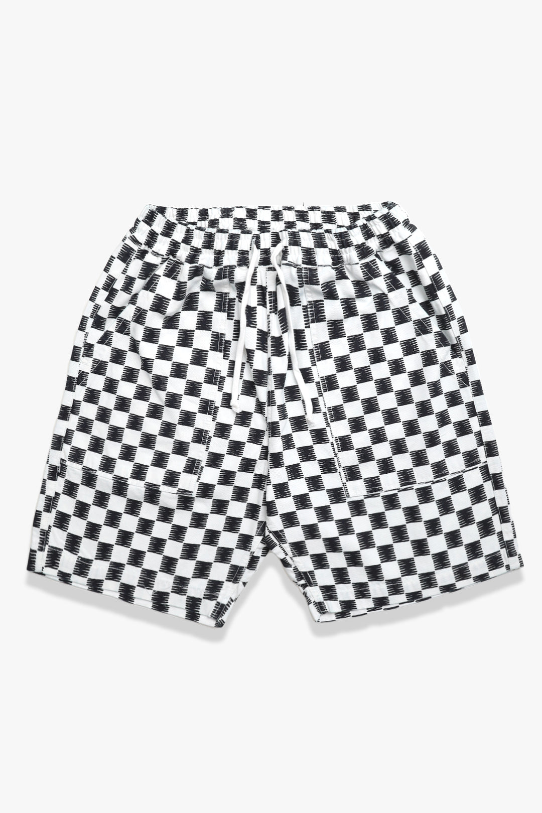 Service Works - Classic Chef Shorts - Mono Checker