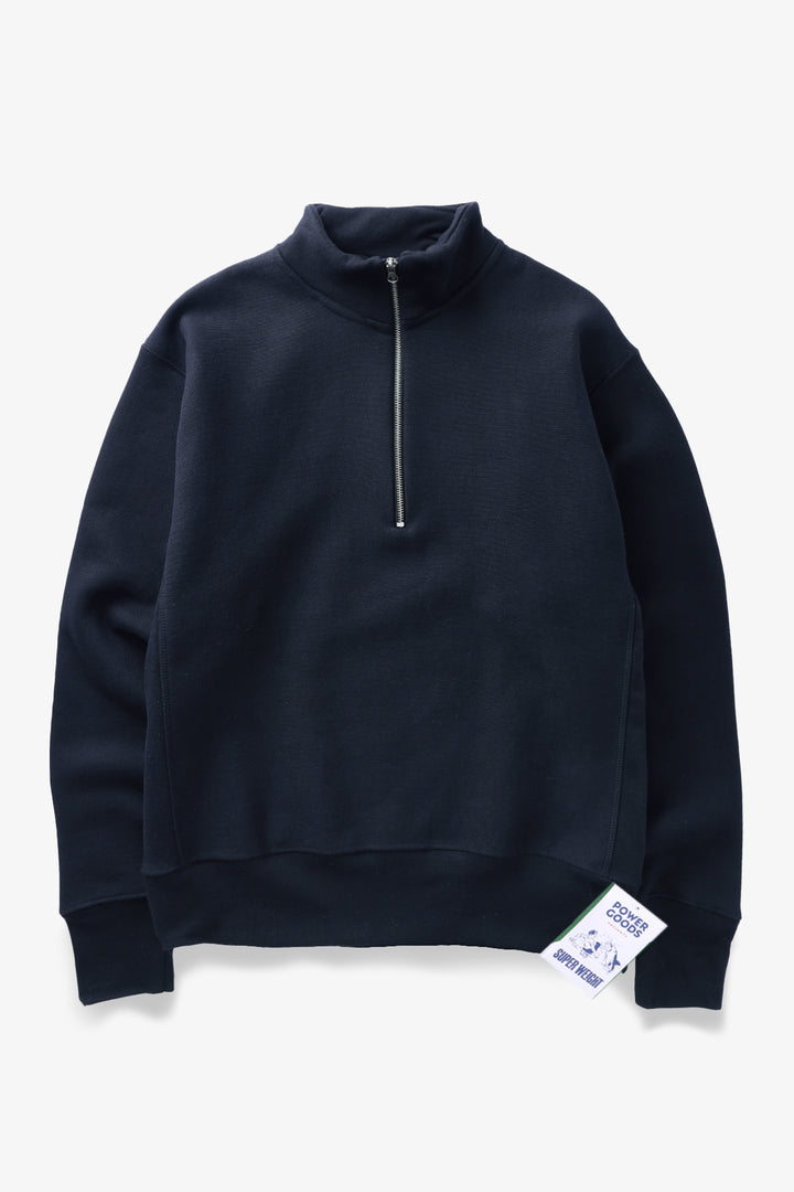 Power Goods - Super Weight Quarter Zip - Dark Navy