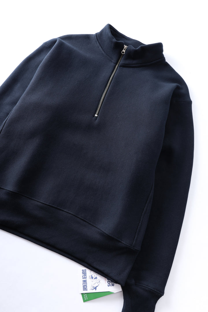 Power Goods - Super Weight Quarter Zip - Dark Navy