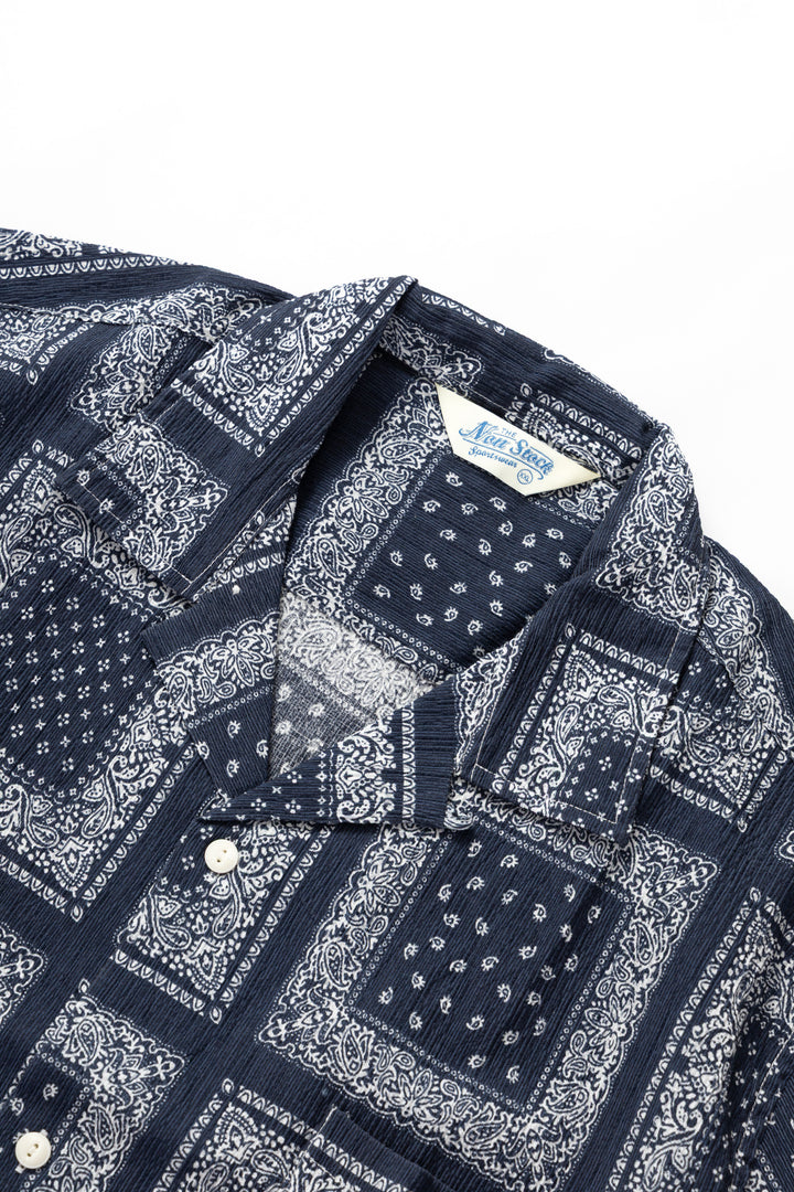 Non Stock MFG - Bandana Shirt - Navy