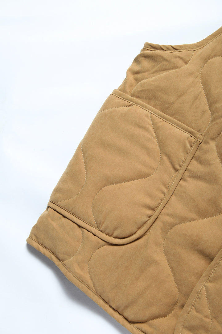 Okonkwo MFG - Quilted Liner Gilet - Tan