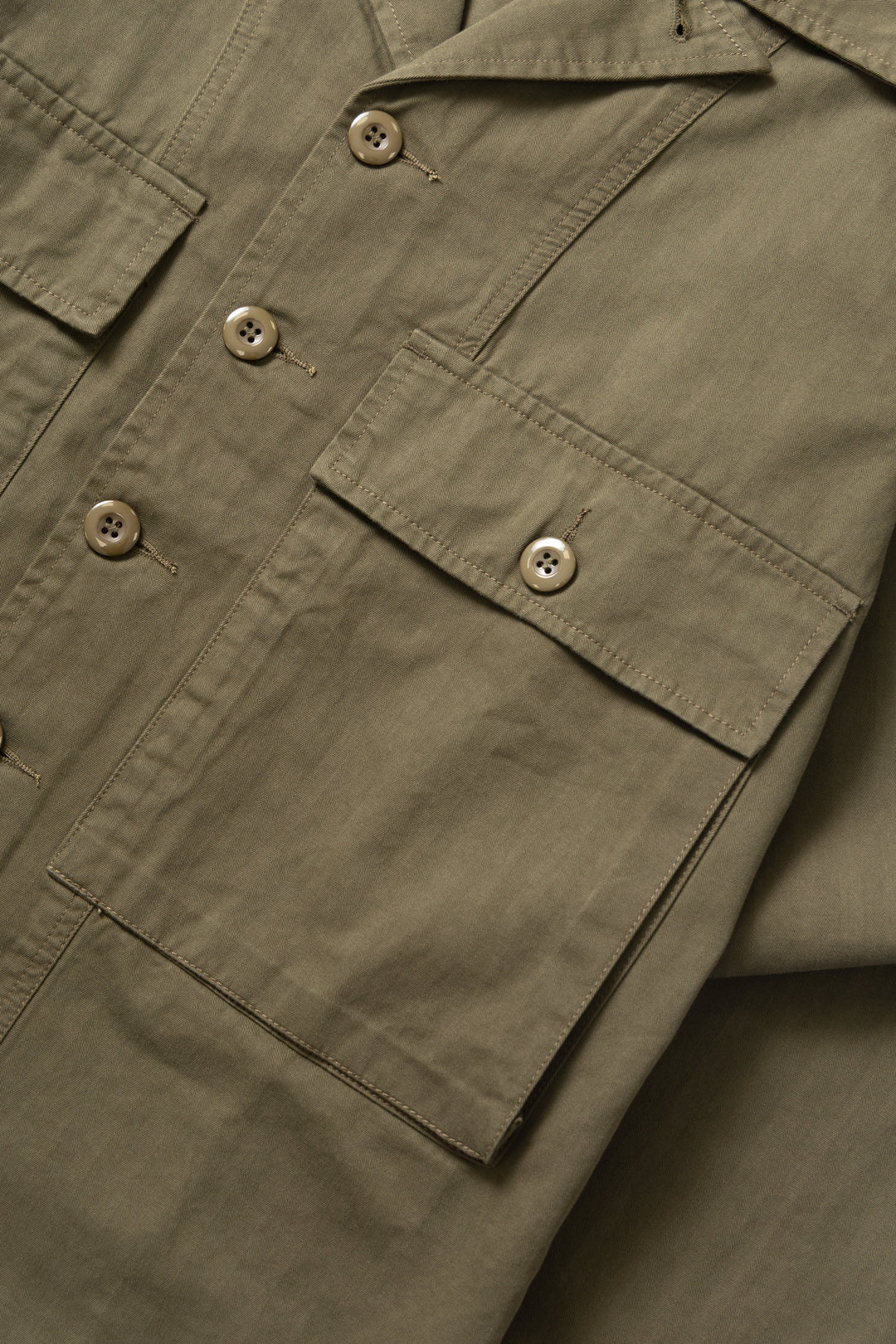 Okonkwo MFG - Cuban HBT Overshirt - Olive