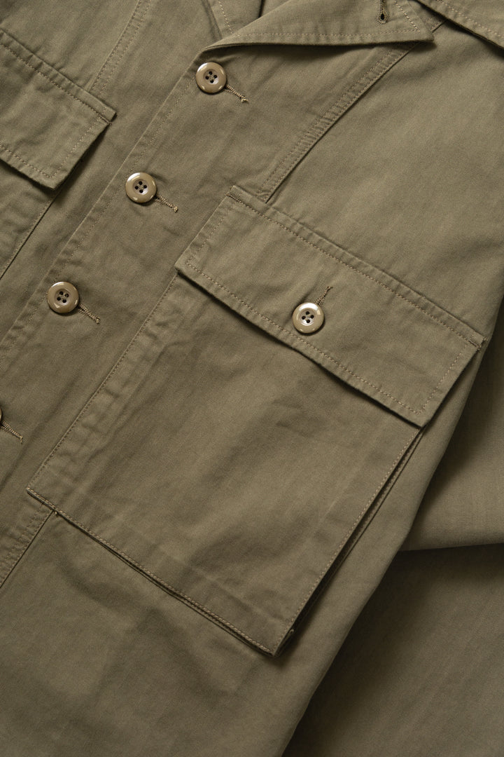 Okonkwo MFG - Cuban HBT Overshirt - Olive