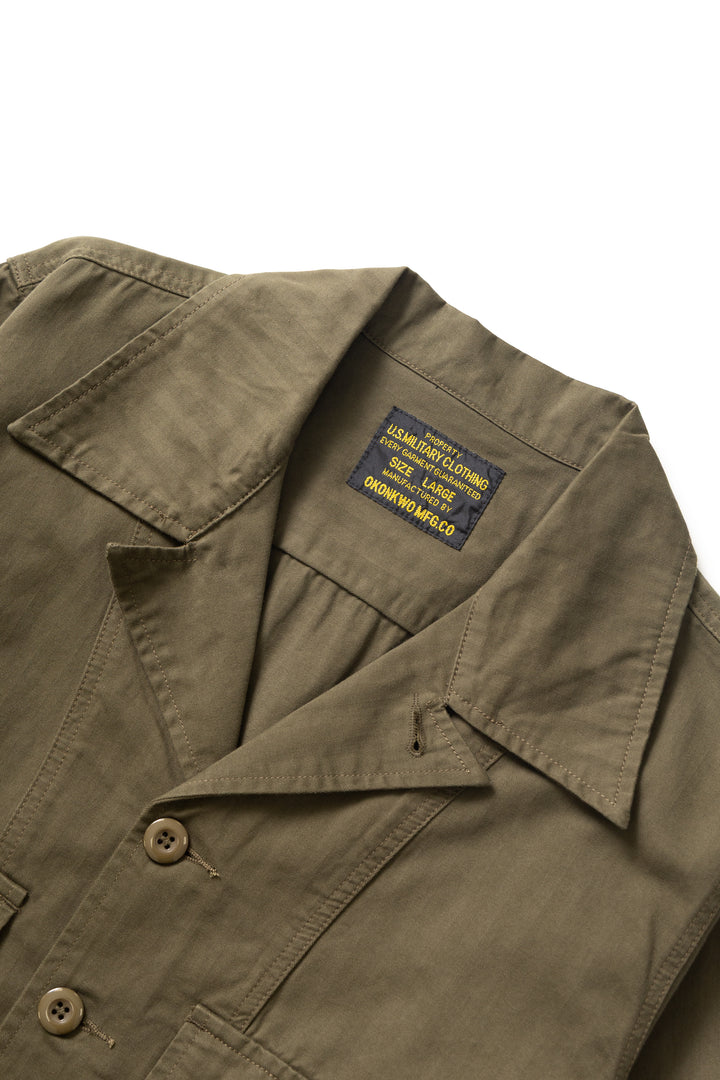Okonkwo MFG - Cuban HBT Overshirt - Olive