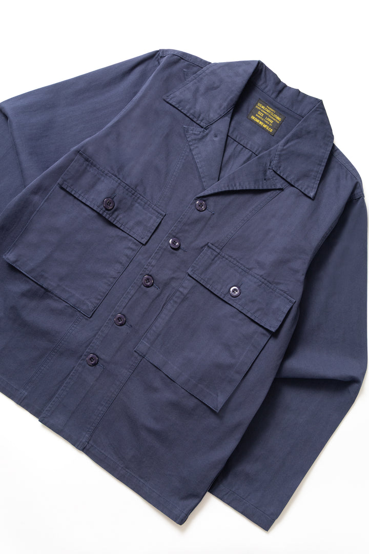 Okonkwo MFG - Cuban HBT Overshirt - Navy