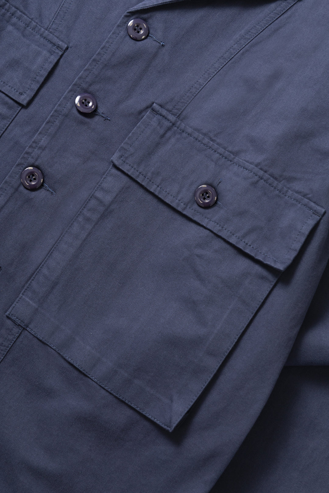 Okonkwo MFG - Cuban HBT Overshirt - Navy