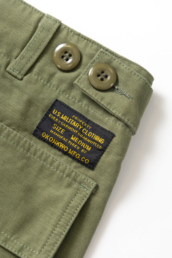 Okonkwo MFG - OG107 Fatigue Shorts - Green