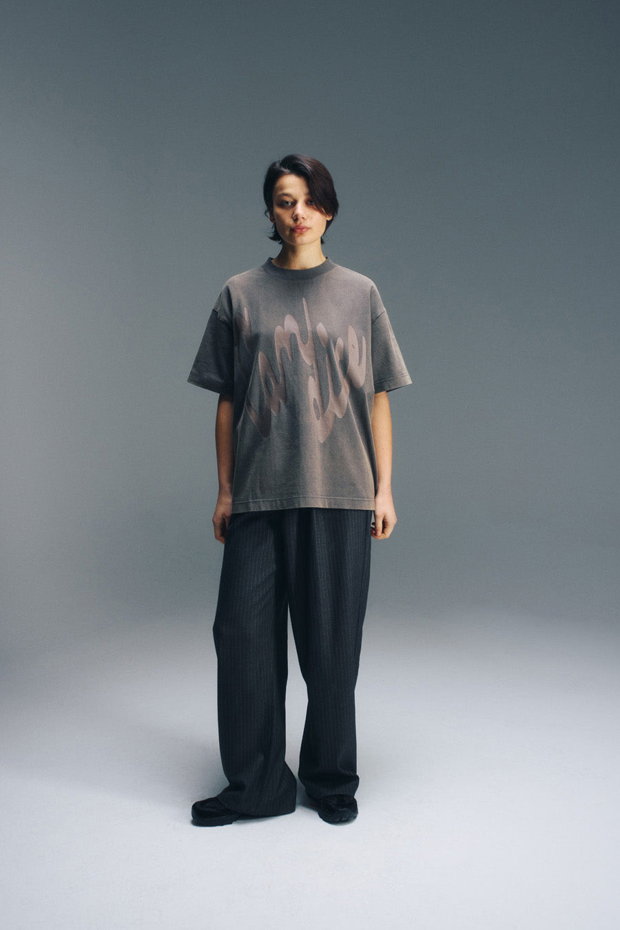 Candice - Slouch Pants - Grey