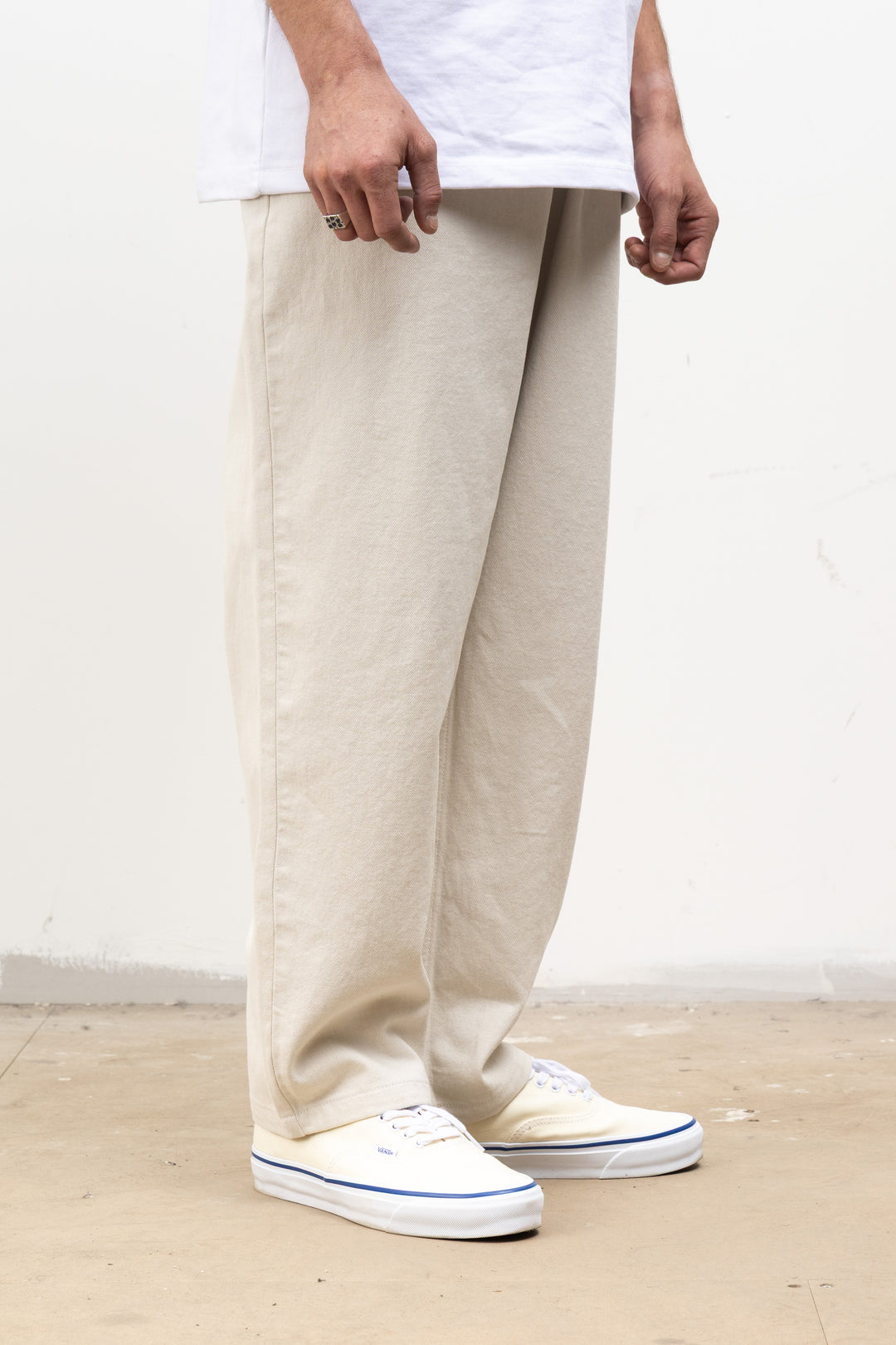 Blacksmith - Denim Five Pocket Jean - Ecru