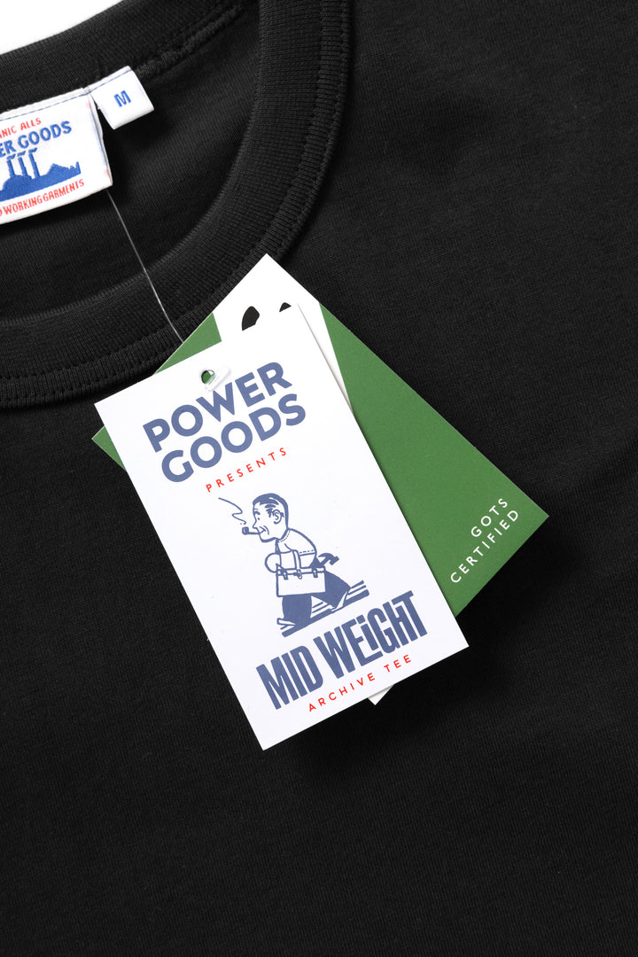 Power Goods - Archive T-Shirt - Black