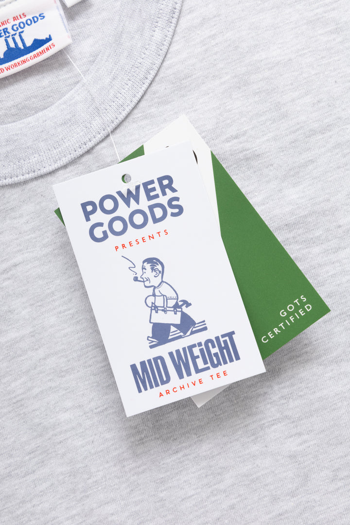 Power Goods - Archive T-Shirt - Ash