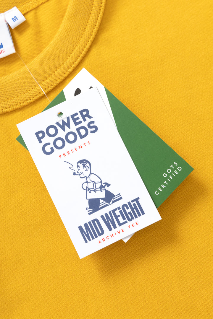 Power Goods - Archive T-Shirt - Sunflower