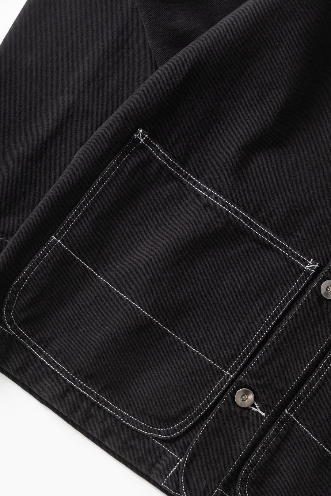 Blacksmith - Denim Coverall Jacket - Black
