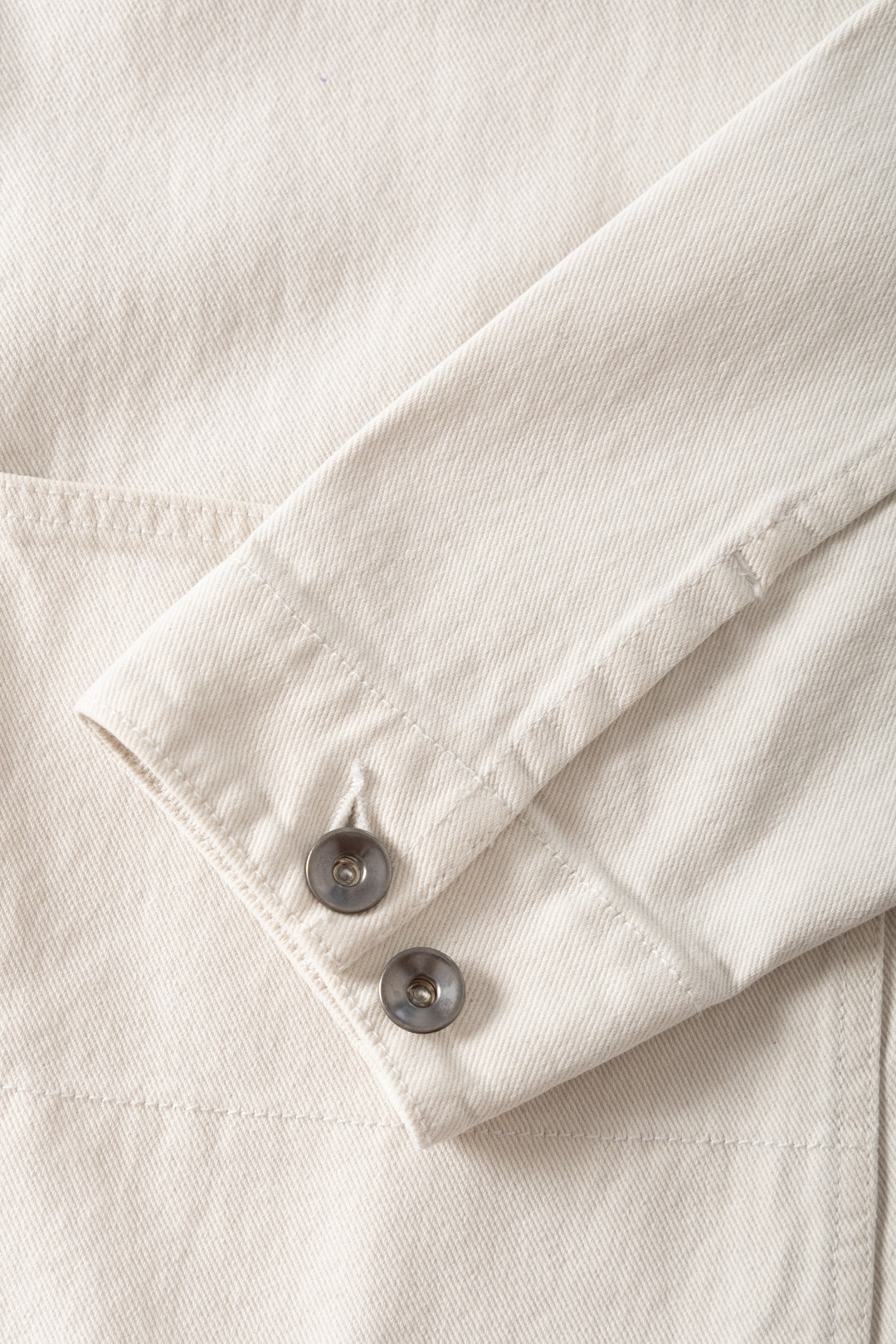 Blacksmith - Denim Coverall Jacket - Ecru