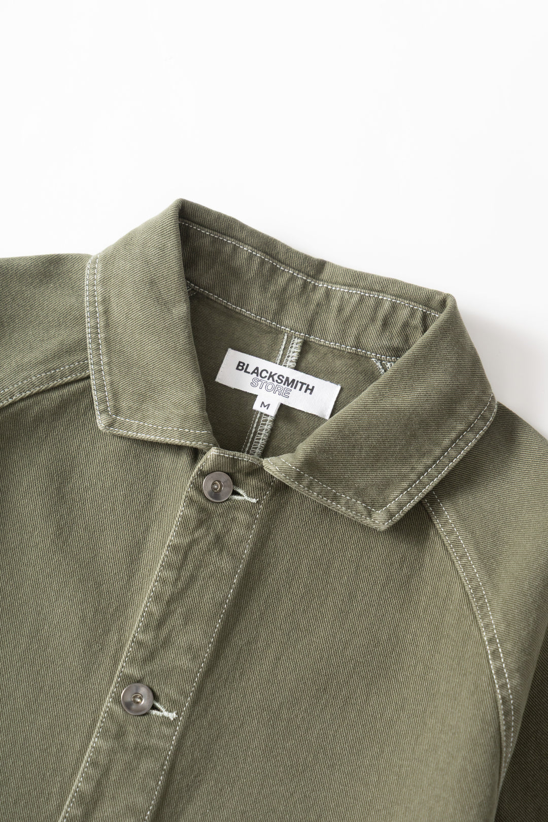 Blacksmith - Denim Coverall Jacket - Olive