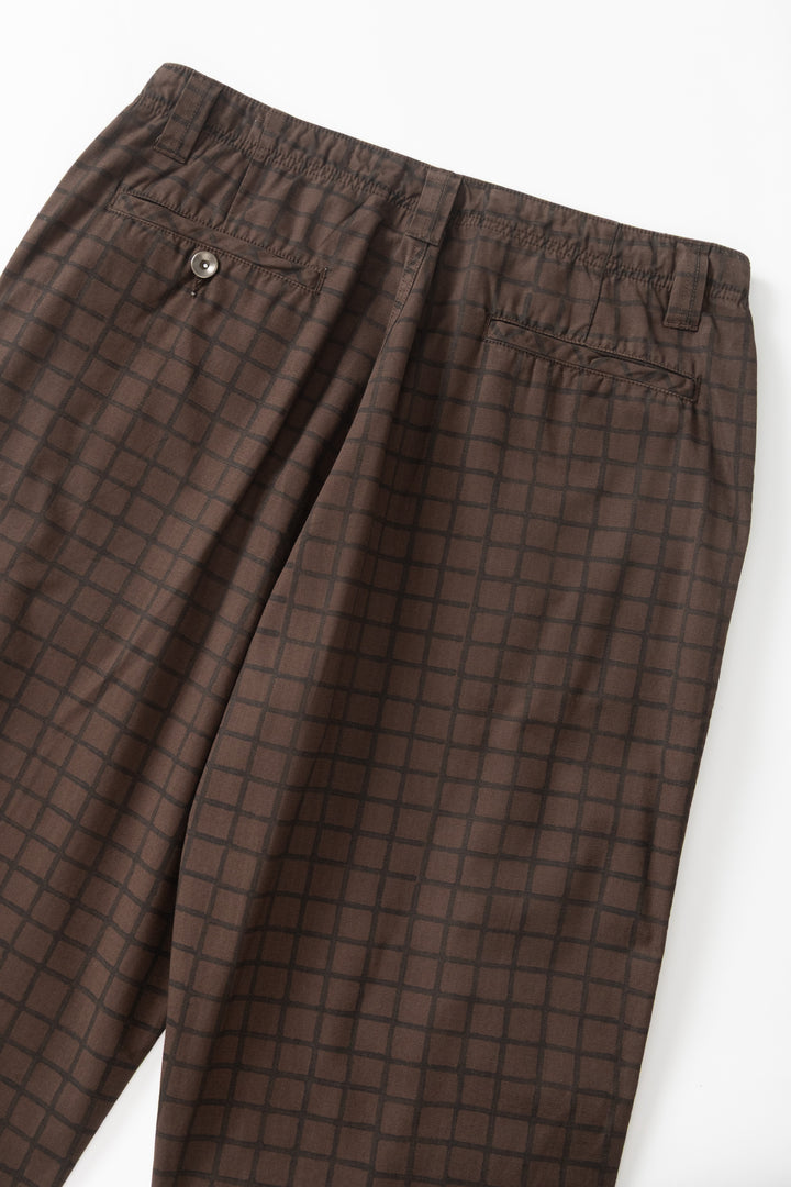 Blacksmith - Grid Work Pant - Brown