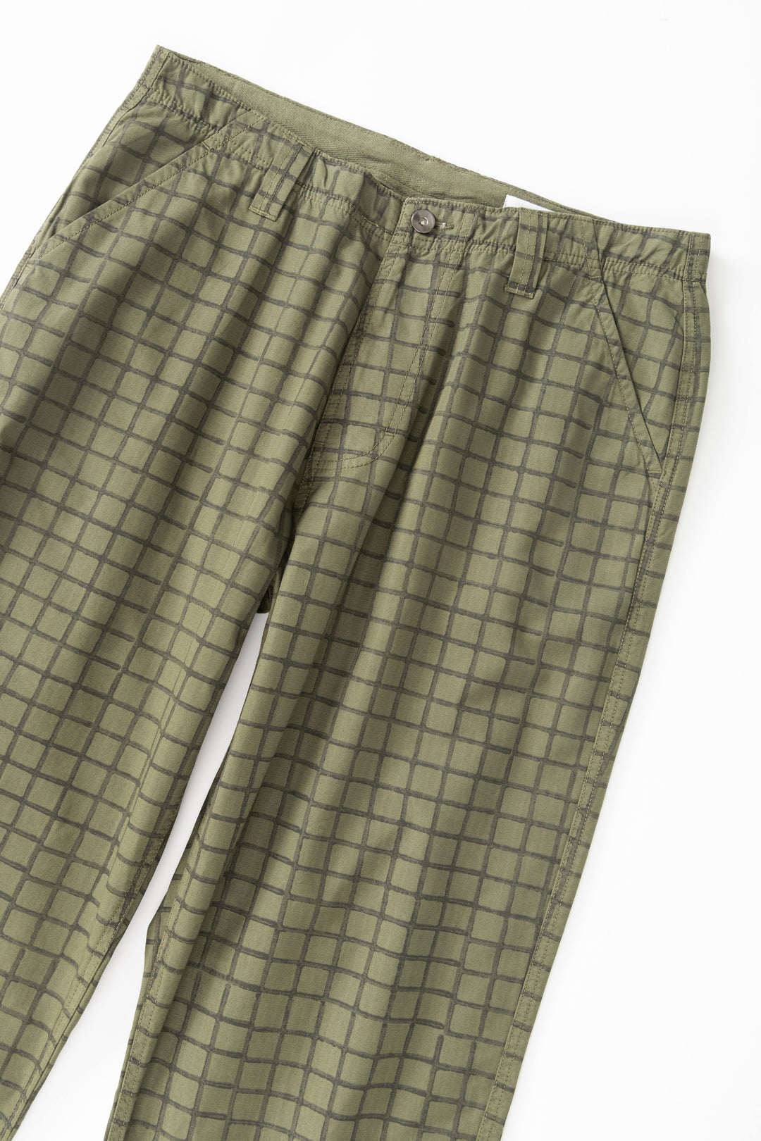 Blacksmith - Grid Work Pant - Olive