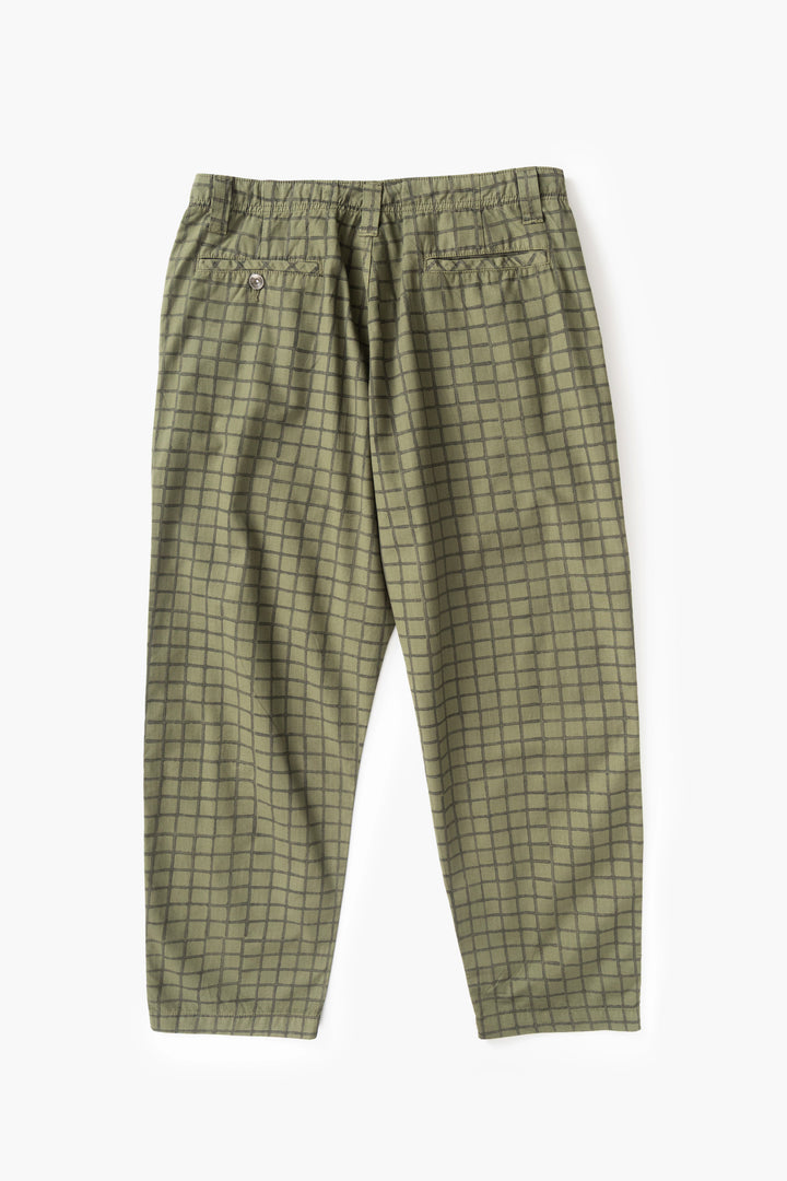Blacksmith - Grid Work Pant - Olive