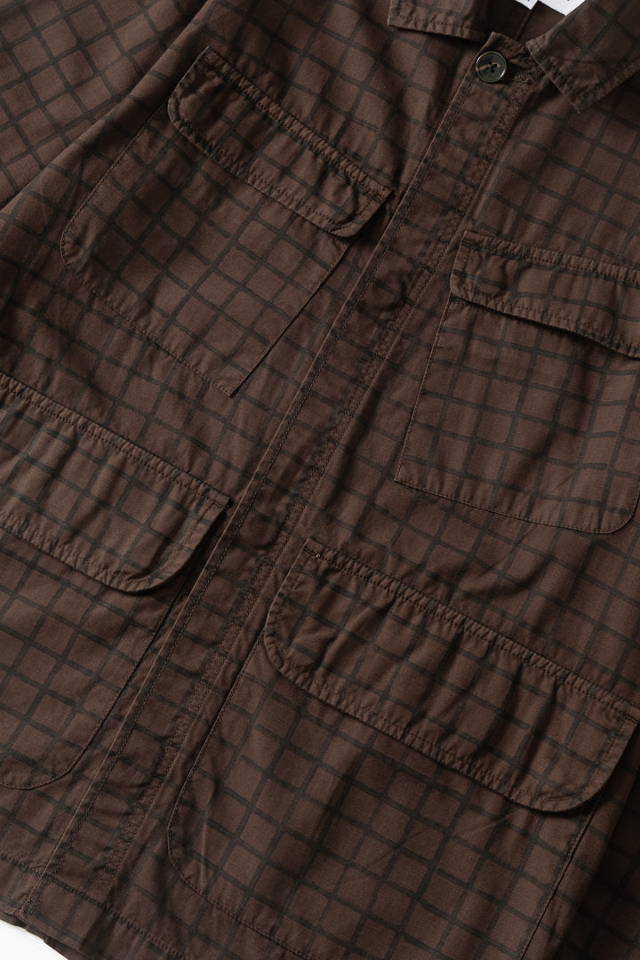 Blacksmith - Grid Jungle Jacket - Brown