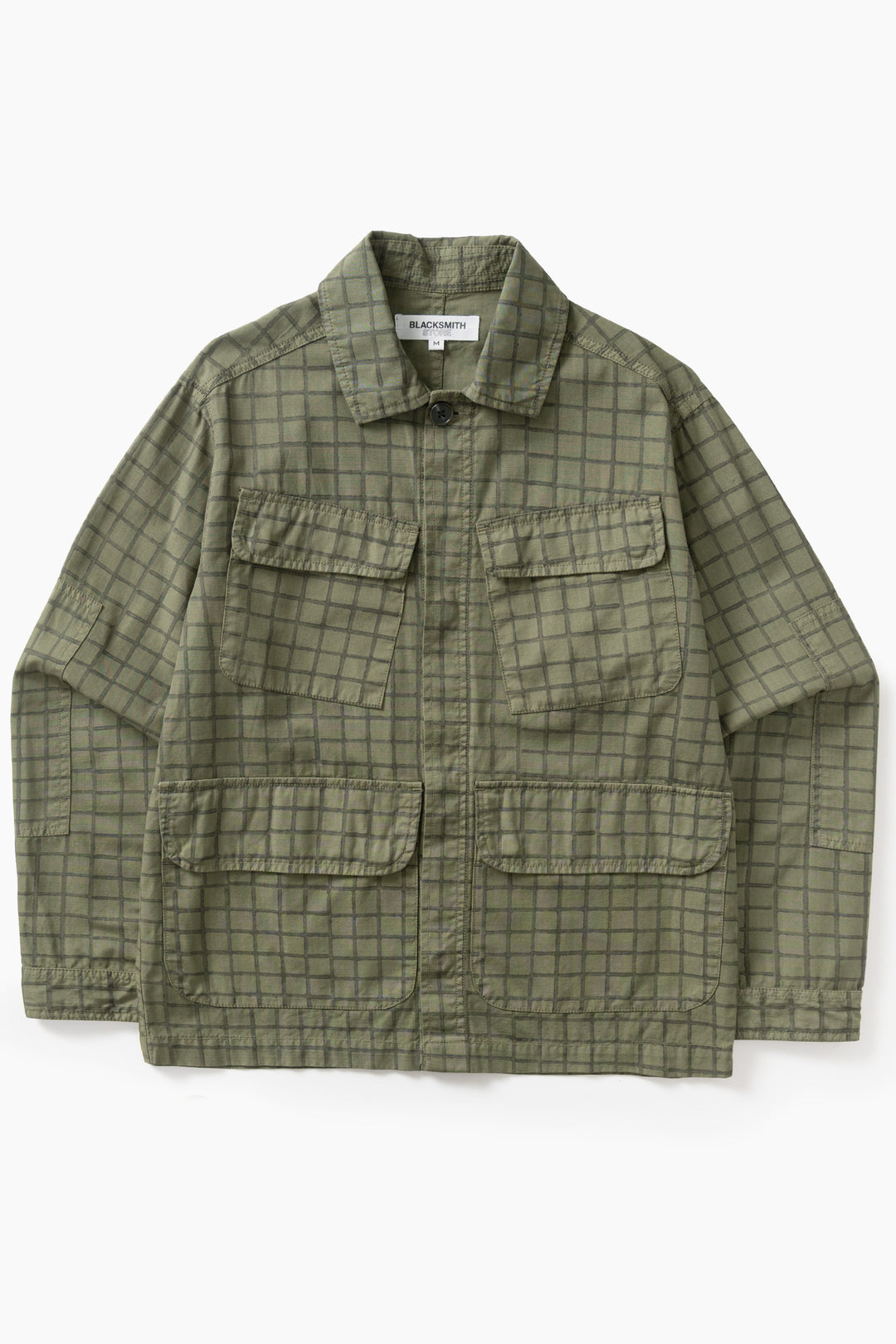 Blacksmith - Grid Jungle Jacket - Olive