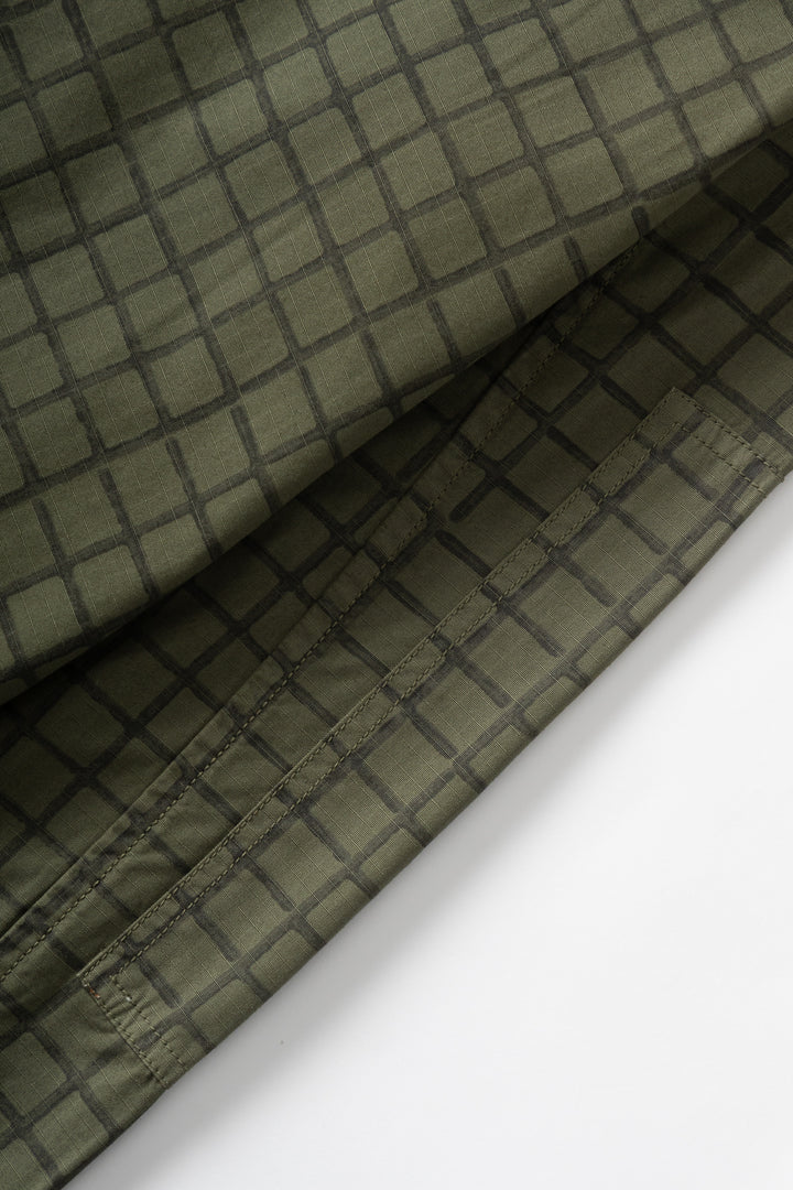 Blacksmith - Grid Jungle Jacket - Olive