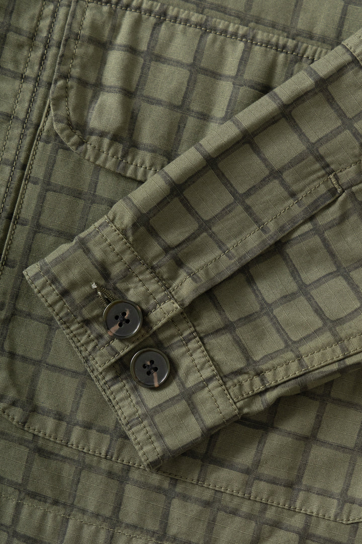 Blacksmith - Grid Jungle Jacket - Olive