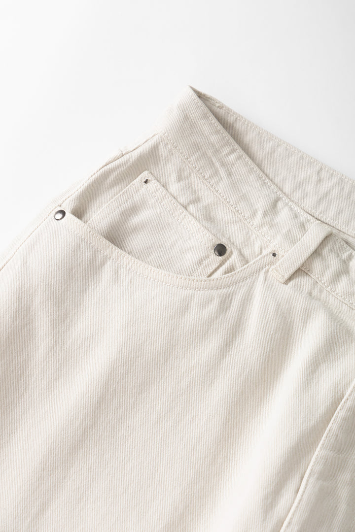 Blacksmith - Denim Five Pocket Jean - Ecru