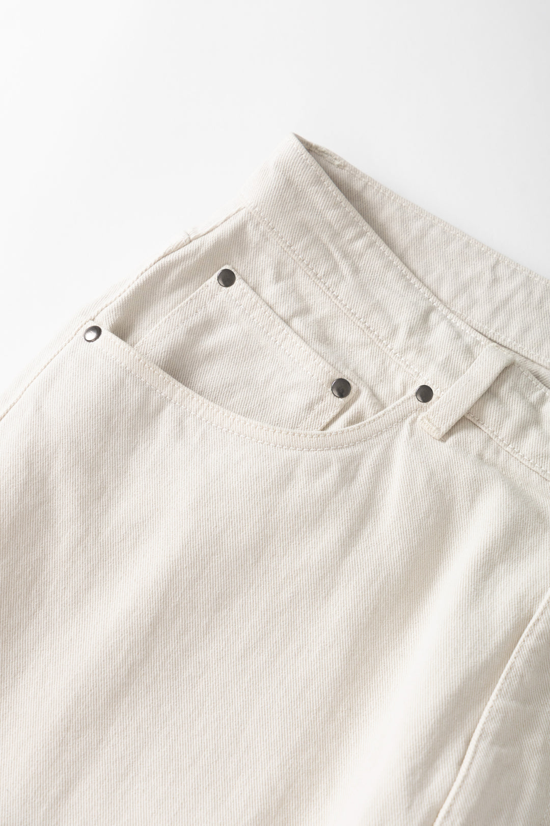 Blacksmith - Denim Five Pocket Jean - Ecru