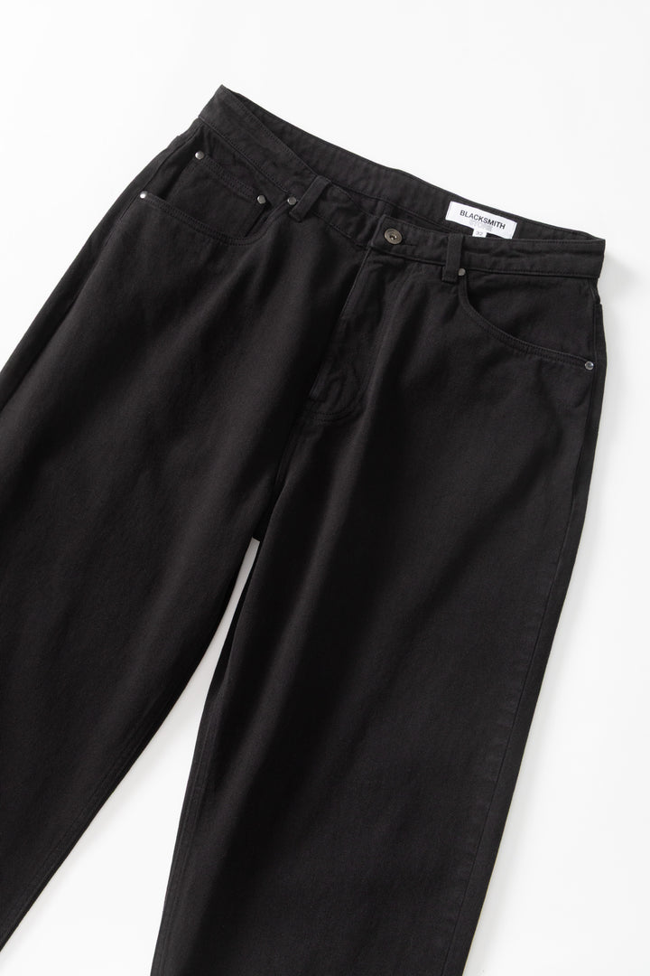 Blacksmith - Denim Five Pocket Jean - Black