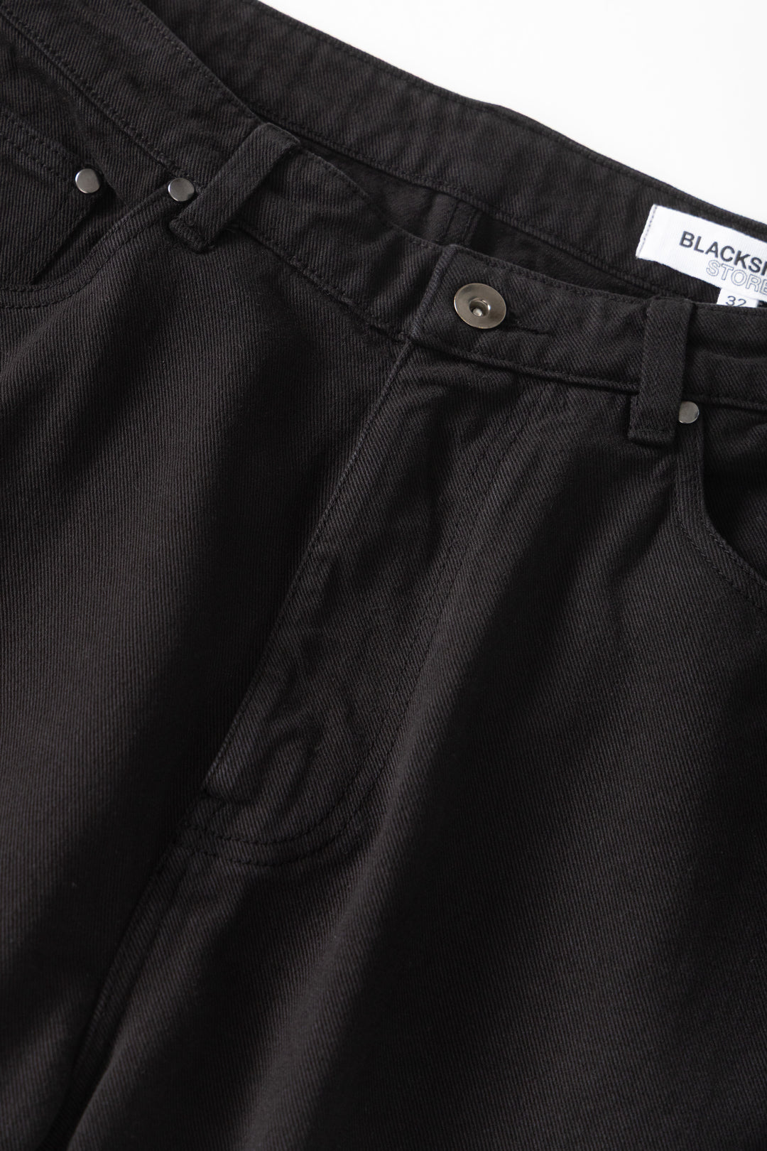 Blacksmith - Denim Five Pocket Jean - Black