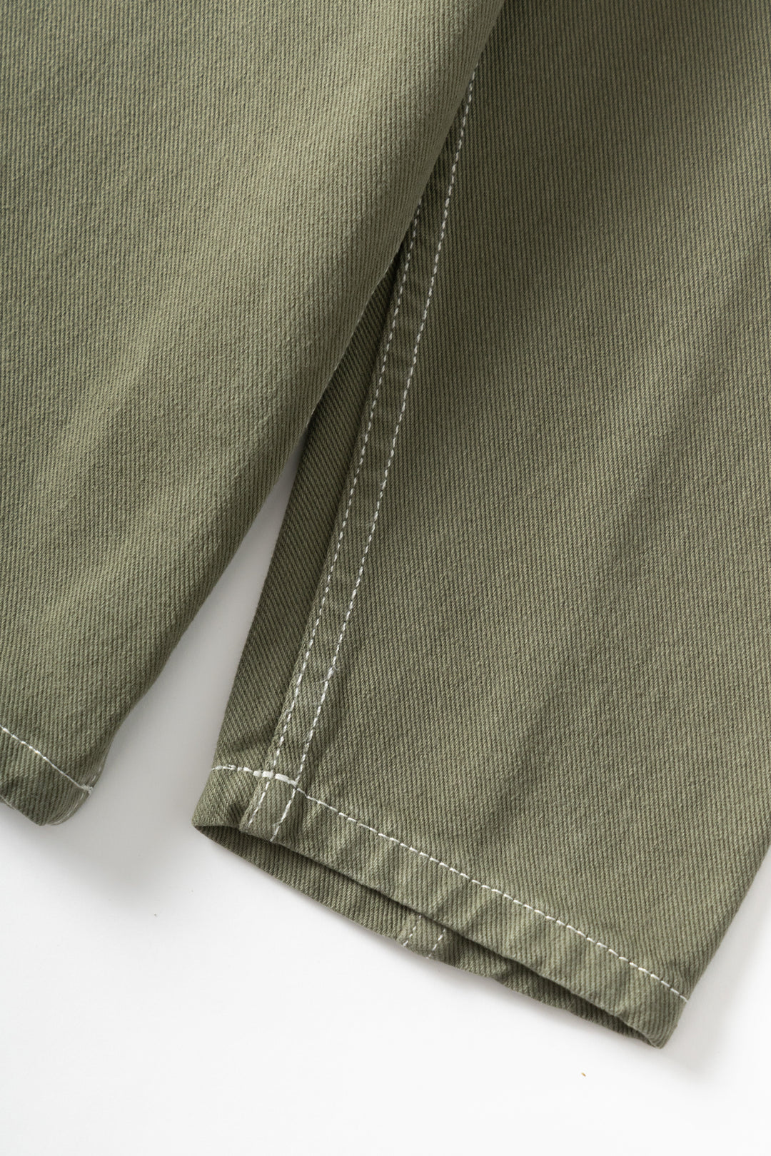 Blacksmith - Twill Two Button Popover - Olive