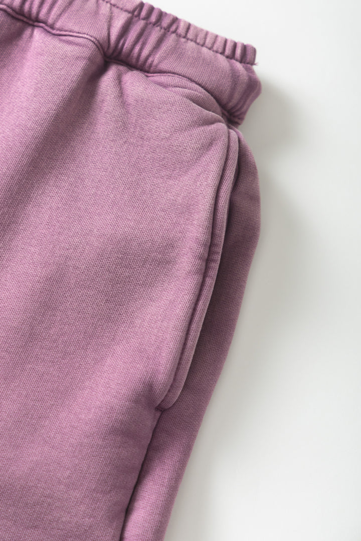 Blacksmith - Washed Wide Jogger - Purple