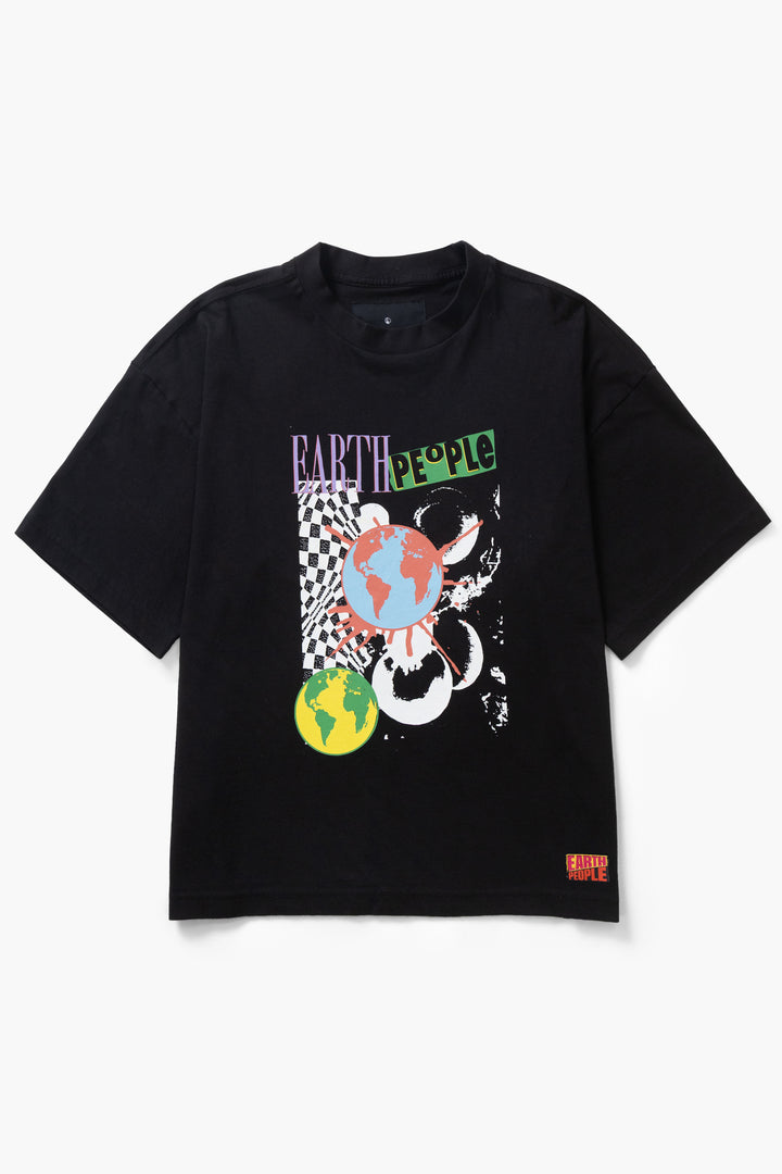 Earth People - Planet Tee - Black