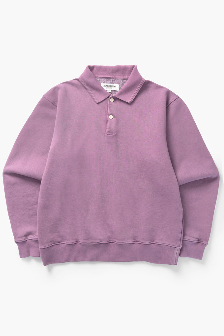 Blacksmith - Two Button Washed Rugby - Purple