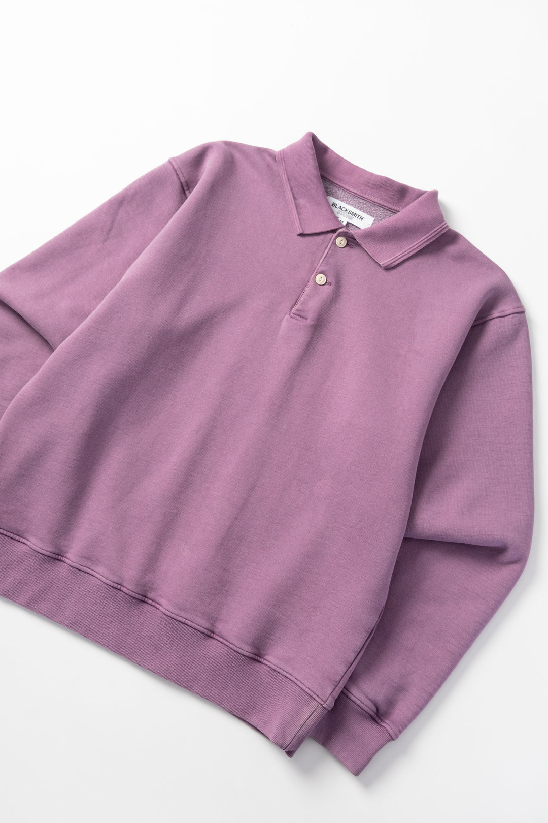 Blacksmith - Two Button Washed Rugby - Purple