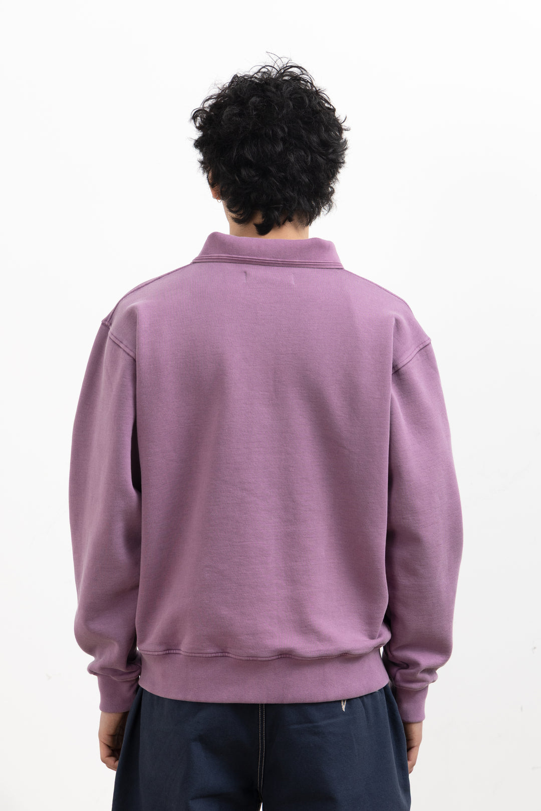 Blacksmith - Two Button Washed Rugby - Purple