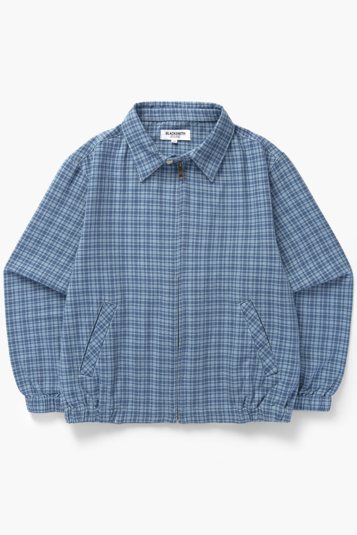 Blacksmith - Sports Harrington - Blue Check