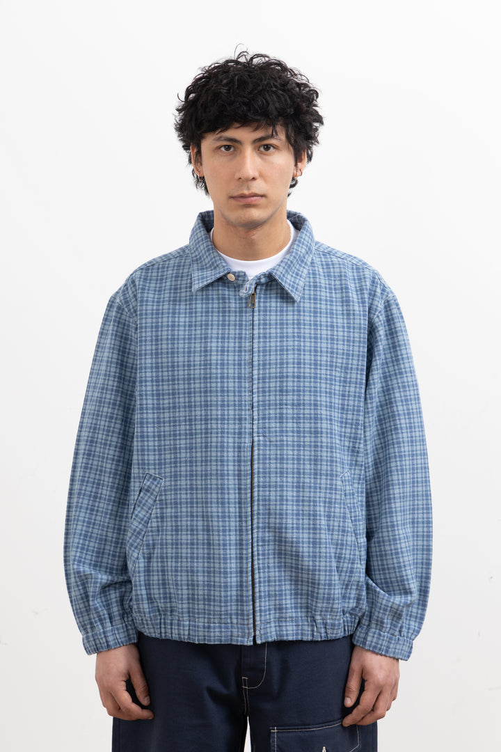 Blacksmith - Sports Harrington - Blue Check