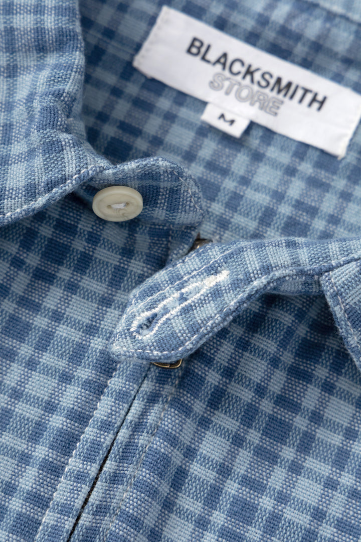 Blacksmith - Sports Harrington - Blue Check